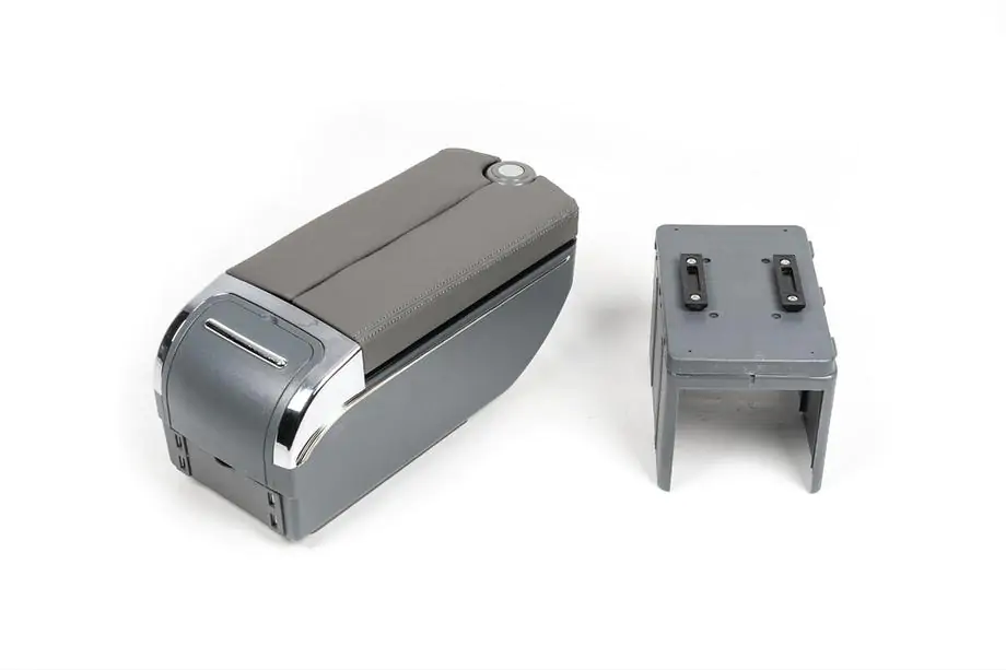 Bracciolo universale con USB (Grigio) Foto 1