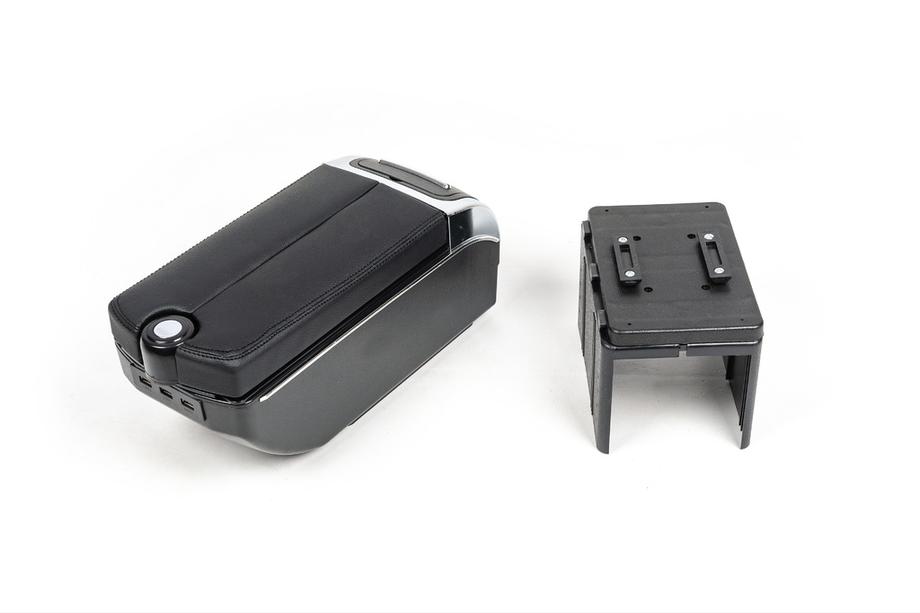 Bracciolo universale con USB (nero) Foto 3