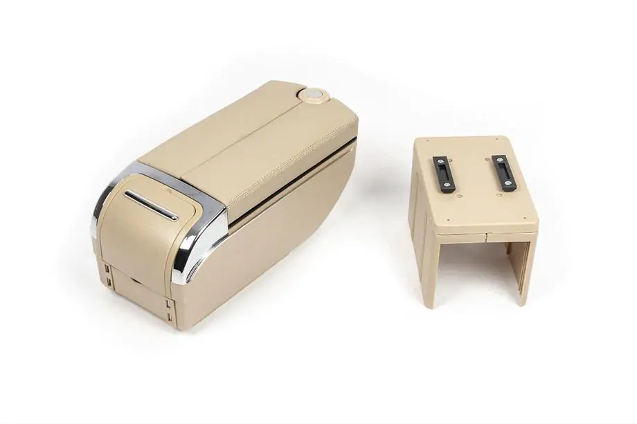 Bracciolo universale con USB (beige) Foto 1