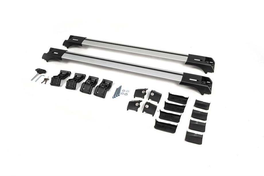 Barre portatutto per barre longitudinali standard con chiave Skybar V1 (2 pz) fino a 110cm, grigio Foto 12