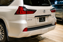 Lexus LX570/450d 2008-2022 Paraurti posteriore (2015-2023, primerizzato per verniciatura) foto 2