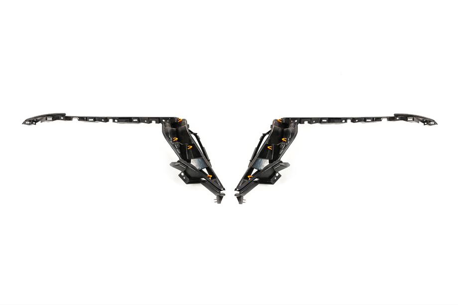 Toyota Land Cruiser Prado 150 2009-2023 Supporti per sopracciglia fari (2 pz, per LED) Image