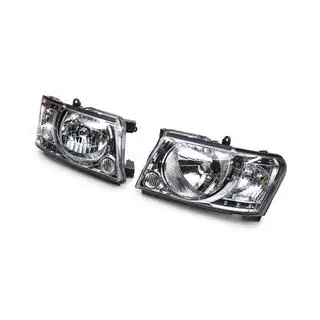 Fari anteriori Safari chiari (2004-2008, 2 pz) Nissan Patrol Y61 1997-2011 foto 3