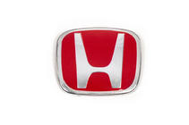 Honda Emblema (rosso, autoadesivo) foto 1