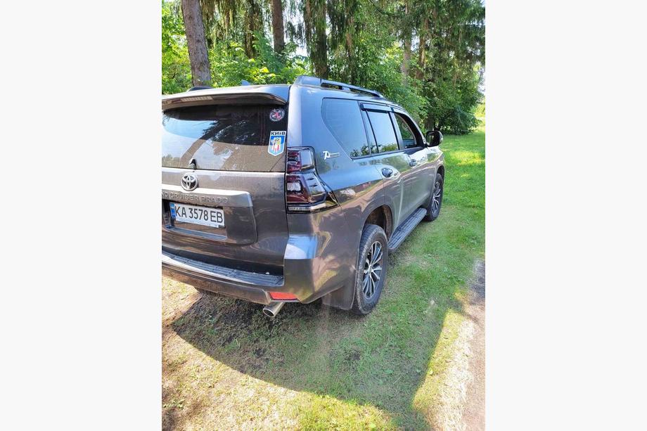 Toyota Land Cruiser Prado 150 2009-2023 Fanali Posteriori BlackEdition V2 (2017+, Set 2 pezzi) Foto 4
