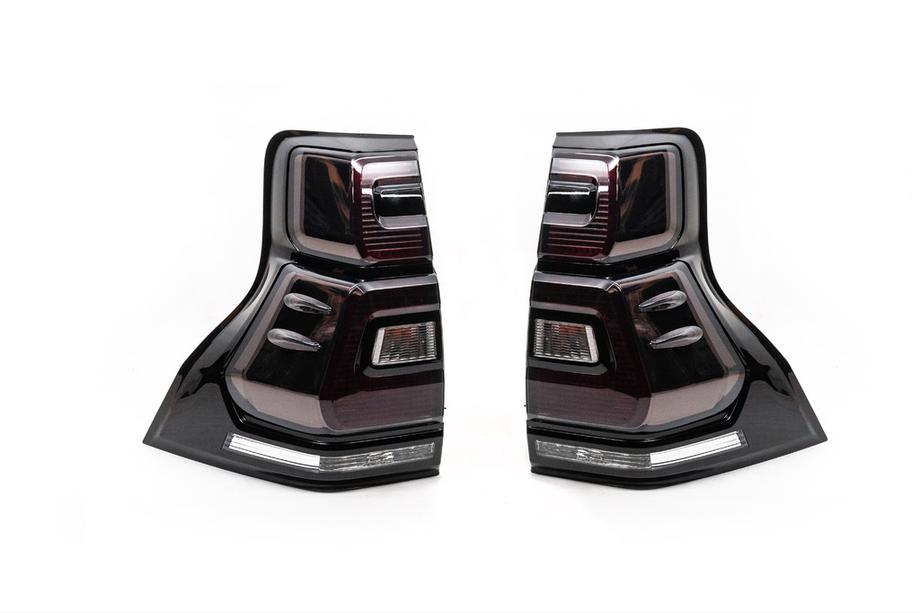 Toyota Land Cruiser Prado 150 2009-2023 Fanali Posteriori BlackEdition V2 (2017+, Set 2 pezzi) Foto 8