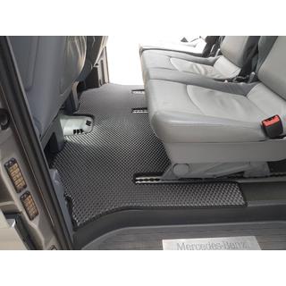 Tappetini EVA V2 (Solo ritiro, Set completo, Neri) Mercedes Vito W639 2004-2014 foto 4