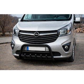 Parabullbar WT003 Nero Acciaio Inox Fiat Talento 2016- foto 1