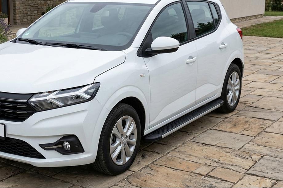 Dacia Sandero 2021- Pedane Laterali Maya V1 (2 pz, Alluminio) Image