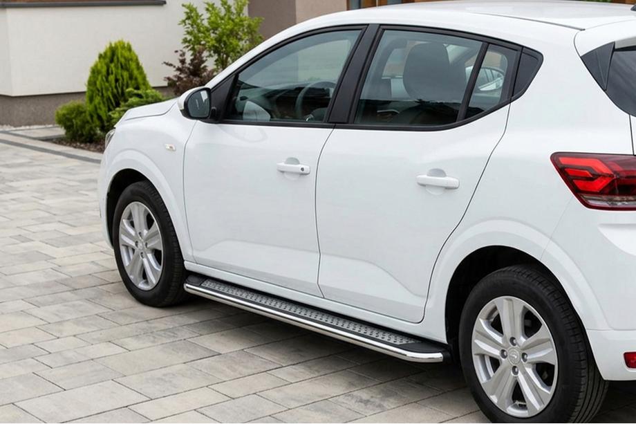 Dacia Sandero 2021- Pedane Laterali Maydos V2 (2 pz, Alluminio) Image