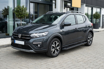 Dacia Sandero 2021- Pedane Laterali Allmond Black (2 pz, Alluminio) foto 1