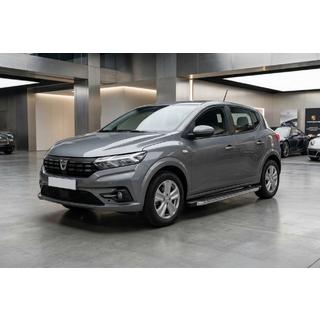 Pedane Laterali BlackLine (2 pz, Alluminio) Dacia Sandero 2021- foto 1