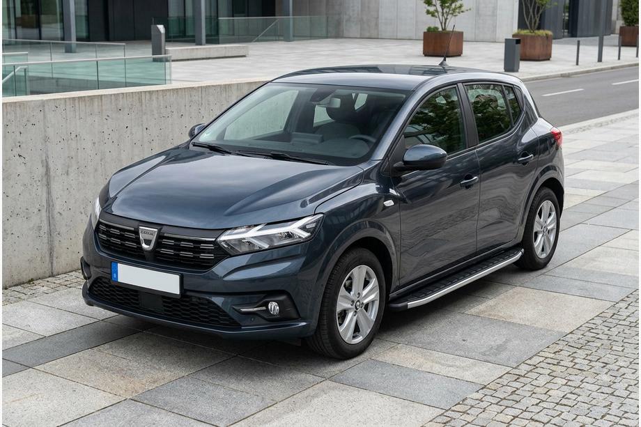 Dacia Sandero 2021- Pedane Laterali Fullmond (2 pz, Alluminio) Image