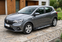 Dacia Sandero 2021- Pedane Laterali Sunrise (2 pz, Alluminio) foto 1