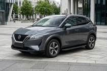 Nissan Qashqai 2021- Pedane Laterali Bosphorus Black (2 pz, Alluminio) foto 1