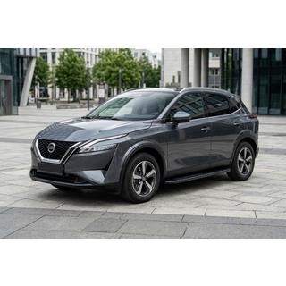 Pedane Laterali Bosphorus Black (2 pz, Alluminio) Nissan Qashqai 2021- foto 1