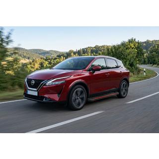 Pedane Laterali Maya Red (2 pz, Alluminio) Nissan Qashqai 2021- foto 1