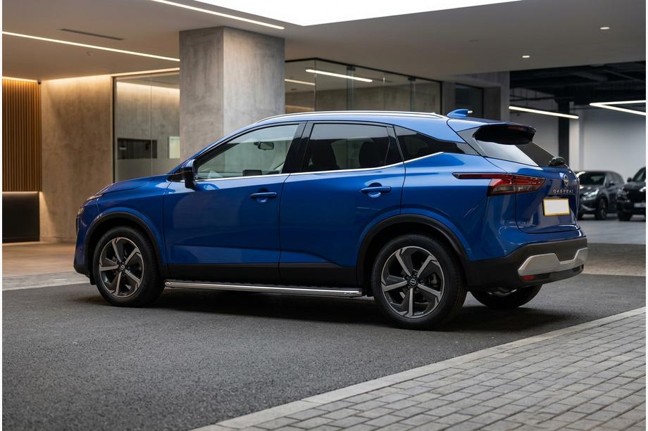 Nissan Qashqai 2021- Pedane Laterali Maydos V1 (2 pz, Alluminio) Image