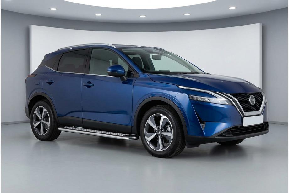 Nissan Qashqai 2021- Pedane Laterali Maydos V2 (2 pz, Alluminio) Foto 1