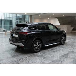 Pedane laterali Allmond Grey (2 pz, alluminio) Nissan Qashqai 2021- foto 1