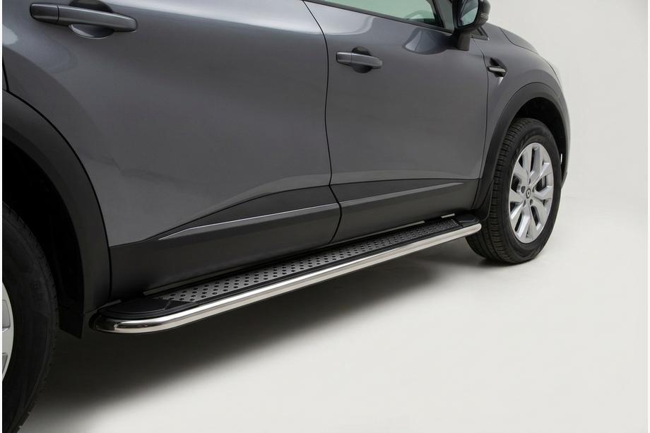 Renault Captur 2019- Pedane Laterali Maydos V2 (2 pz, Alluminio) Image
