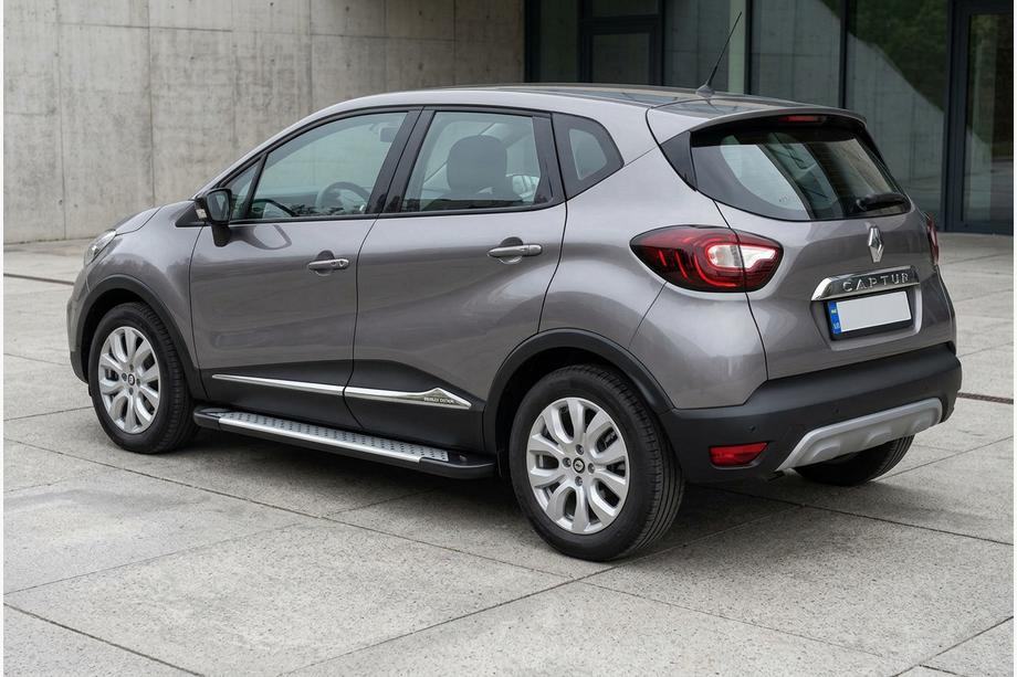 Renault Captur 2019- Pedane laterali Allmond Grey (2 pz, alluminio) Image