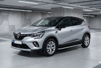 Renault Captur 2019- Pedane Laterali Tayga Grey (2 pz, Alluminio) foto 1