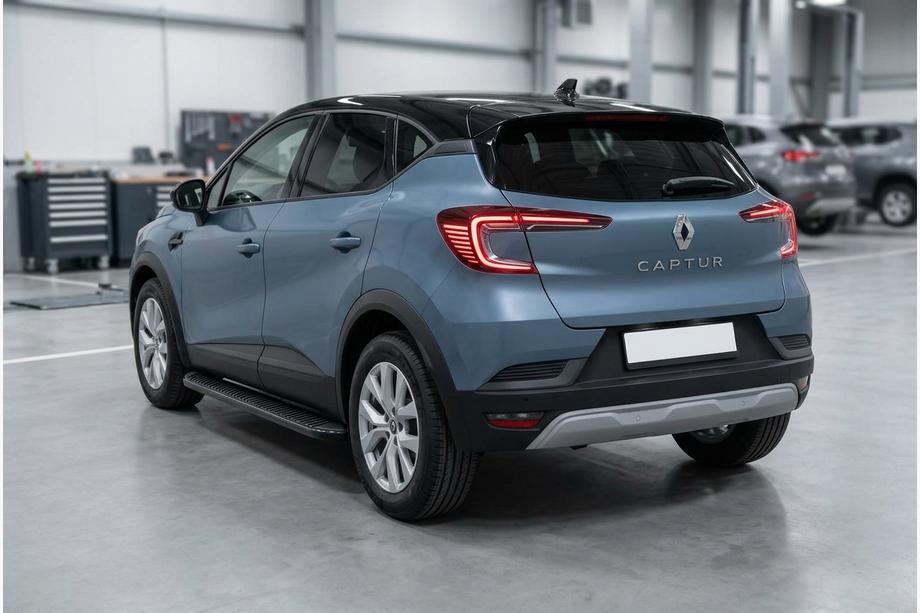 Renault Captur 2019- Pedane Laterali Tayga Black (2 pz, Alluminio) Image