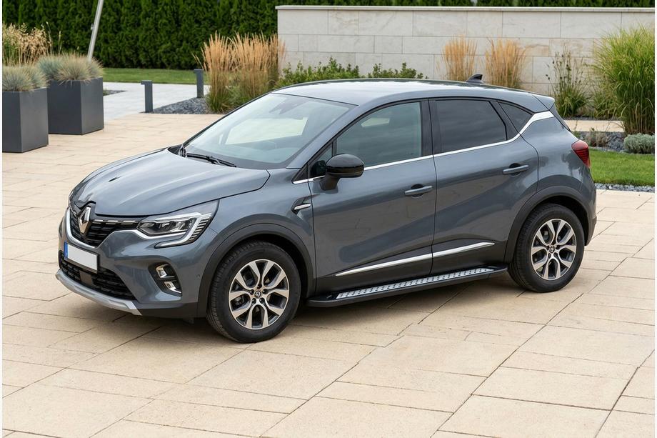 Renault Captur 2019- Pedane Laterali Vision New Black (2 pz, Alluminio) Image