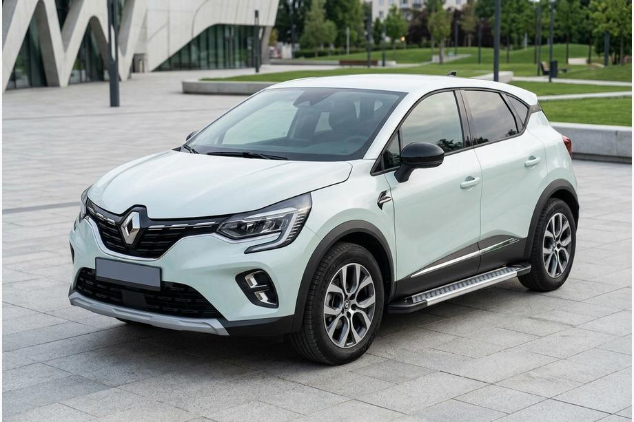 Renault Captur 2019- Pedane Laterali Vision New Grey (2 pz, Alluminio) Image