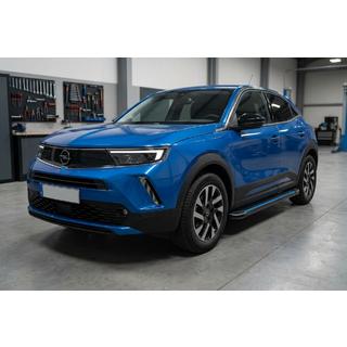 Pedane Laterali Maya Blue (2 pz, Alluminio) Opel Mokka 2021- foto 1