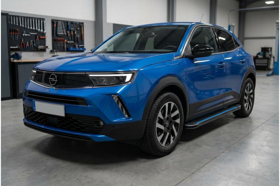Opel Mokka 2021- Pedane Laterali Maya Blue (2 pz, Alluminio) Image