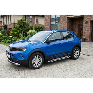 Pedane Laterali Rainbow (2 pz, Alluminio) Opel Mokka 2021- foto 1