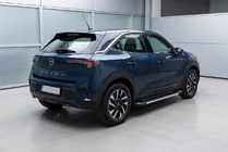 Opel Mokka 2021- Pedane Laterali RedLine (2 pz, Alluminio) foto 2