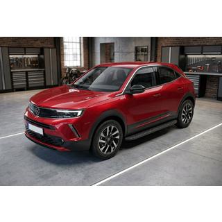 Pedane Laterali Tayga Black (2 pz, Alluminio) Opel Mokka 2021- foto 1