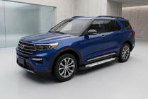 Ford Explorer 2019- Pedane laterali Allmond Grey (2 pz, alluminio) foto 1