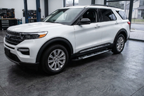 Ford Explorer 2019- Pedane Laterali Sunrise (2 pz, Alluminio) foto 1