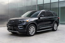 Ford Explorer 2019- Pedane Laterali Tayga Grey (2 pz, Alluminio) foto 1