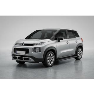 Pedane Laterali Allmond Black (2 pz, Alluminio) Citroen C-3 Aircross 2017-2024 foto 1