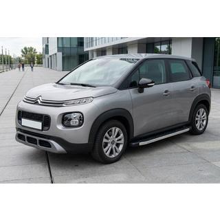 Pedane Laterali BlackLine (2 pz, Alluminio) Citroen C-3 Aircross 2017-2024 foto 1