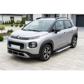 Pedane Laterali Vision New Grey (2 pz, Alluminio) Citroen C-3 Aircross 2017-2024 foto 1