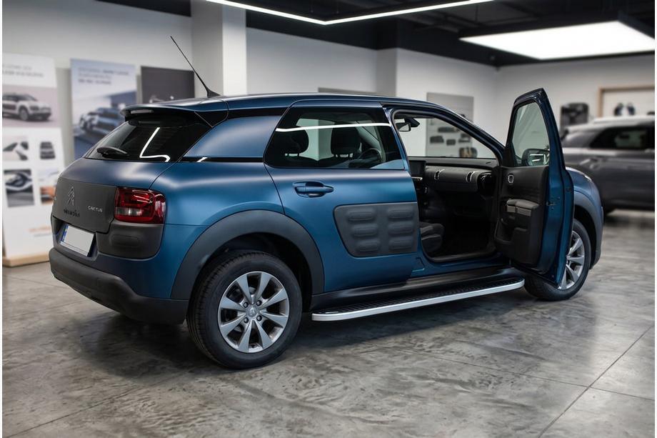 Citroen Cactus 2014-2020 Pedane Laterali Tayga Grey (2 pz, Alluminio) Foto 1