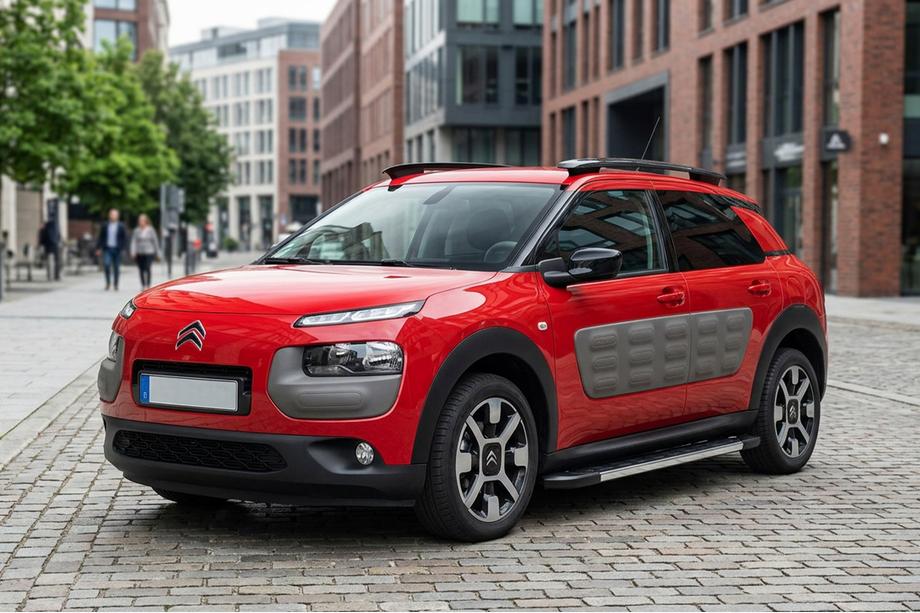 Citroen Cactus 2014-2020 Pedane Laterali RedLine (2 pz, Alluminio) Image