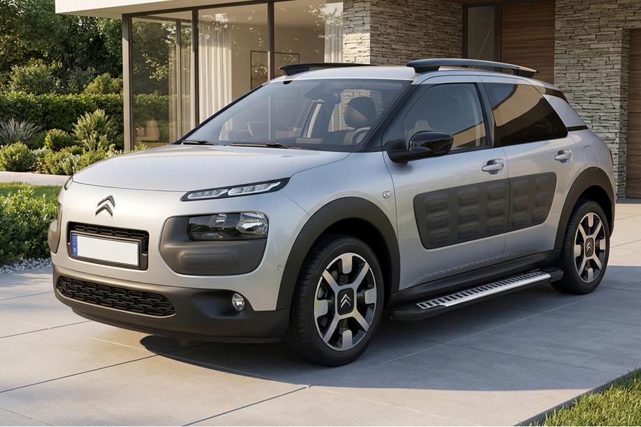 Citroen Cactus 2014-2020 Pedane Laterali Line (2 pz, Alluminio) Image