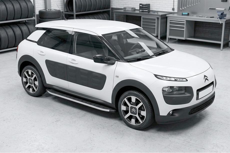 Citroen Cactus 2014-2020 Pedane Laterali Fullmond (2 pz, Alluminio) Image
