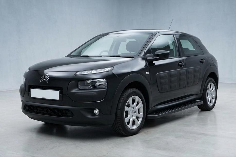 Citroen Cactus 2014-2020 Pedane Laterali Allmond Black (2 pz, Alluminio) Image