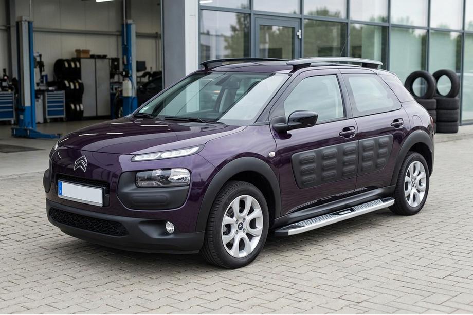 Citroen Cactus 2014-2020 Pedane Laterali Mevsim Grey (2 pz, Alluminio) Foto 1