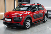 Citroen Cactus 2014-2020 Pedane Laterali Maya Red (2 pz, Alluminio) foto 1