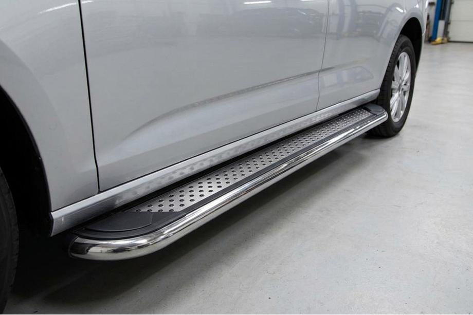 Volkswagen Caddy 2020- Pedane Laterali Maydos V2 (2 pz, Alluminio e Acciaio Inox) Image