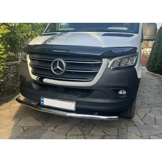 Protezione Anteriore ST008 (Acciaio Inox) Mercedes Sprinter W907/W910 2018- foto 1